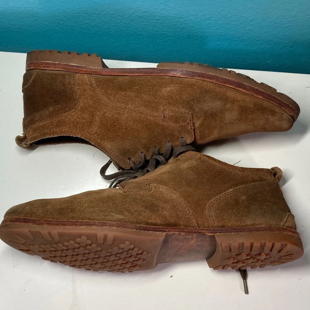 Timberland Boot Company Mens Size 9 Brown Suede Lace Up Oxfords